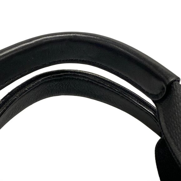 Auth BALENCIAGA Navy Tote 479290 Cream Black Canvas Leather Tote Bag - Picture 7 of 16